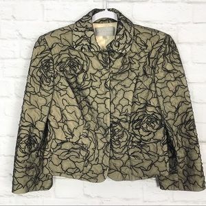Earl Rutenberg | Jackets & Coats | Earl Rutenberg Graphic Floral Mesh ...